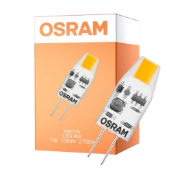 Osram LED Pin Micro Capsule G4 1W 100lm - 827 Extra Varm Vit | Ersättare 10W