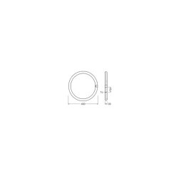 Osram LED Rör T9 Cirkulär (EM/Mains) 24W 2900lm - 840 Kallvit | Ersättare 40W