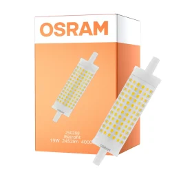Osram LED R7s 118mm Klar 19W 2452lm - 840 Kallvit | Ersättare 150W