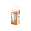 Osram LED Star Classic E27 Päron Matt 6.5W 600lm - 827 Extra Varm Vit | Ersättare 45W