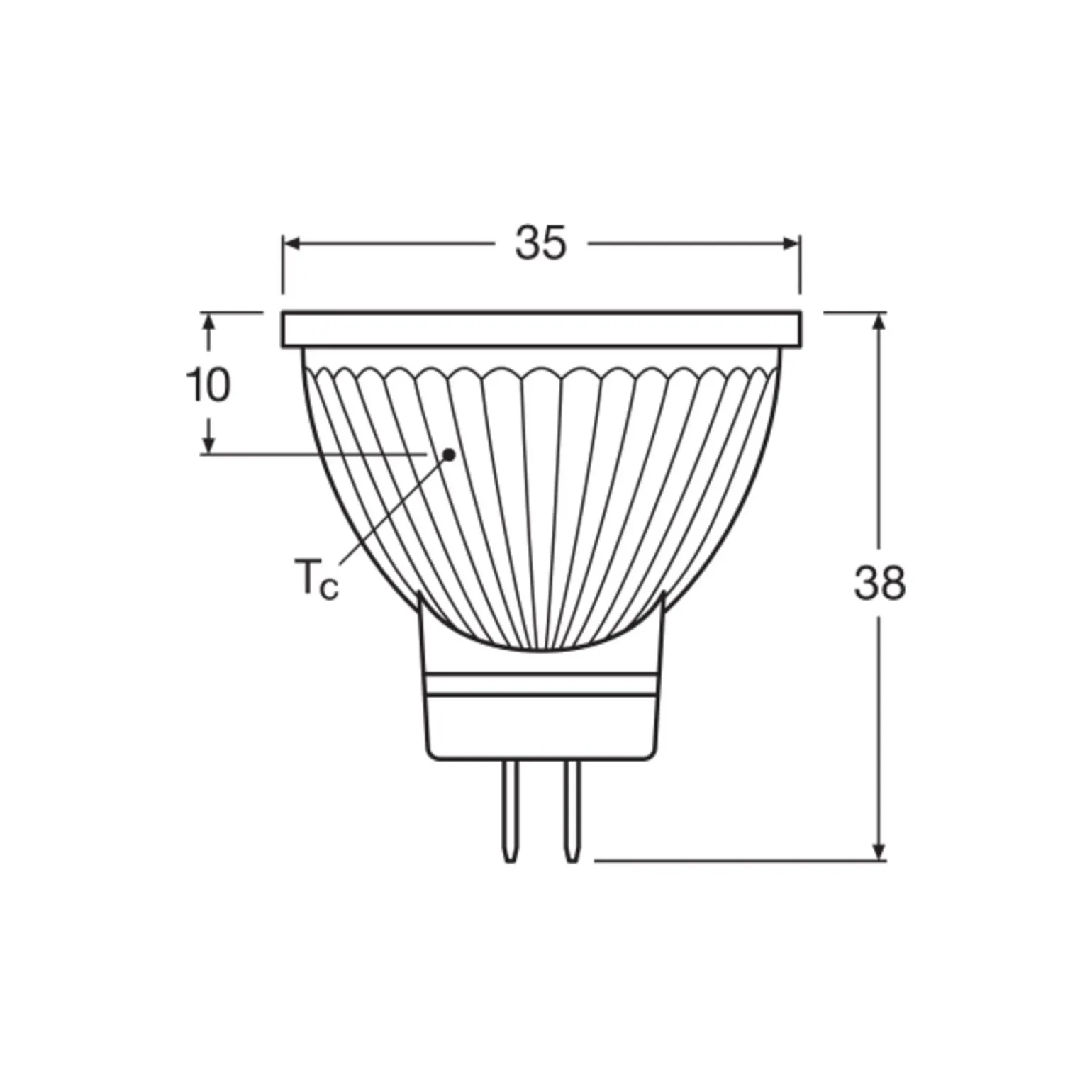 Osram LED Star Classic Reflektor Spot GU4 MR11 2.5W 184lm 36D - 827 Extra Varm Vit | Ersättare 20W