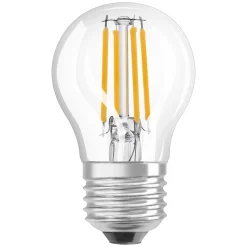 Osram LED Superstar E27 Boll Filament Klar 3.4W 470lm - 940 Kallvit | Bästa Färgåtergivning - Dimbar - Ersättare 40W