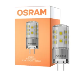 Osram Parathom LED Pin GY6.35 3.3W 470lm - 827 Extra Varm Vit | Ersättare 40W