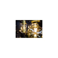 Osram Vintage 1906 LED E27 Globe Filament Guld 125mm 6.5W 650lm - 824 Extra Varm Vit | Dimbar - Ersättare 50W