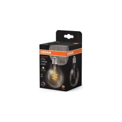 Osram Vintage 1906 LED E27 Globe Filament Klar 4.6W 470lm - 927 Extra Varm Vit | Bästa Färgåtergivning - Dimbar - Ersättare 40W
