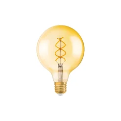 Osram Vintage 1906 LED E27 Globe Filament Guld 125mm 5W 250lm - 820 Extra Varm Vit | Ersättare 25W