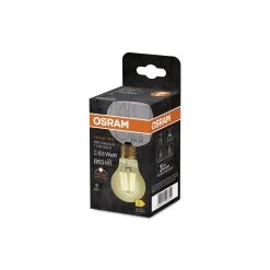 Osram Vintage 1906 LED E27 Päron Filament Guld 7.5W 865lm - 825 Extra Varm Vit | Ersättare 60W