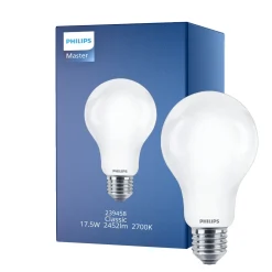 Philips Classic LED Lampa E27 Päron Matt 17.5W 2452lm - 827 Extra Varm Vit | Ersättare 150W