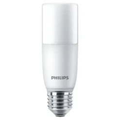 Philips Corepro LED E27 Tubular Stick Matt 9.5W 1050lm - 840 Kallvit | Ersättare 75W