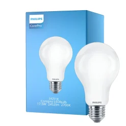 Philips Corepro LED Lampa E27 Päron Matt 17.5W 2452lm - 827 Extra Varm Vit | Ersättare 150W