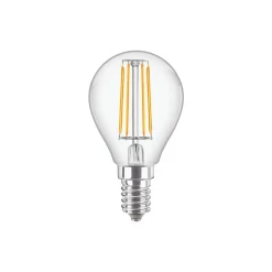 Philips Corepro LED Lustre E14 boll Filament Klar 4.3W 470lm - 827 Extra Varm Vit | Ersättare 40W