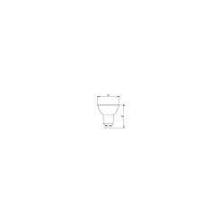 Philips Corepro LED Spot GU10 PAR16 4.6W 355lm 36D - 827 Extra Varm Vit | Ersättare 50W