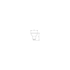 Philips Corepro LED Spot GU10 PAR16 2.7W 230lm 36D - 840 Kallvit | Ersättare 25W