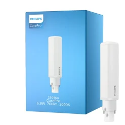 Philips CorePro PL-C LED 6.9W 700lm - 830 Varm Vit | 2-Stift - Ersättare 18W