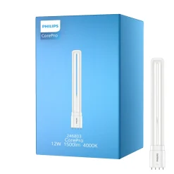 Philips CorePro PL-L LED Lampa HF 12W - 840 Kallvit | 4-Stift - Ersättare 24W