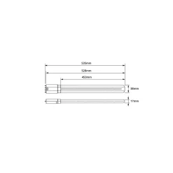 Philips Corepro PL-L LED 24W 3400lm - 840 Kallvit | 4-Stift - Ersättare 55W