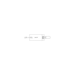 Philips HF-Matchbox Red 118 SH PL-C/PL-T for 1x18W