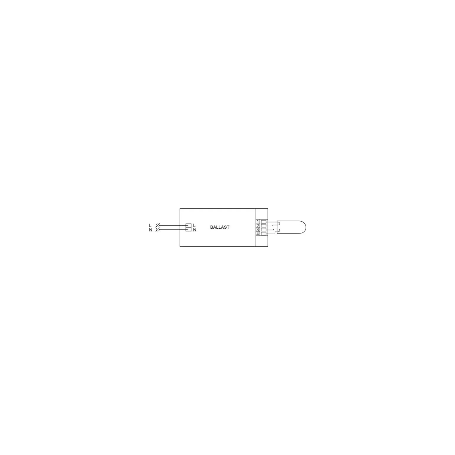 Philips HF-Matchbox Red 114 SH TL/TL5 for 1x14W