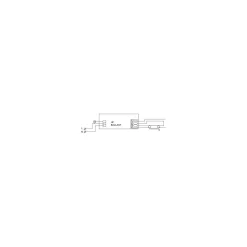 Philips HF-P 118/136 TL-D III 220-240V 50/60 Hz for 1x18W & 1x36W