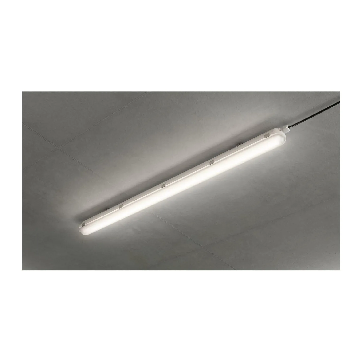 Philips LED Allmänbruksarmatur Vattentät Coreline 25W 4000lm - 840 Kallvit | 60cm - Dali Dimbar - Ersättare 2x18W