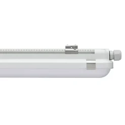 Philips LED Allmänbruksarmatur Vattentät CoreLine WT120C 60W 8000lm - 840 Kallvit | 150cm - Interact Dimbar - Kabelgenomföring