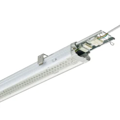 Philips LED Allmänbruksarmatur Vattentät Pacific WT490C 51W 8000lm - 840 Kallvit | 120cm - 3x Kabelgenomföring - Dali Dimbar