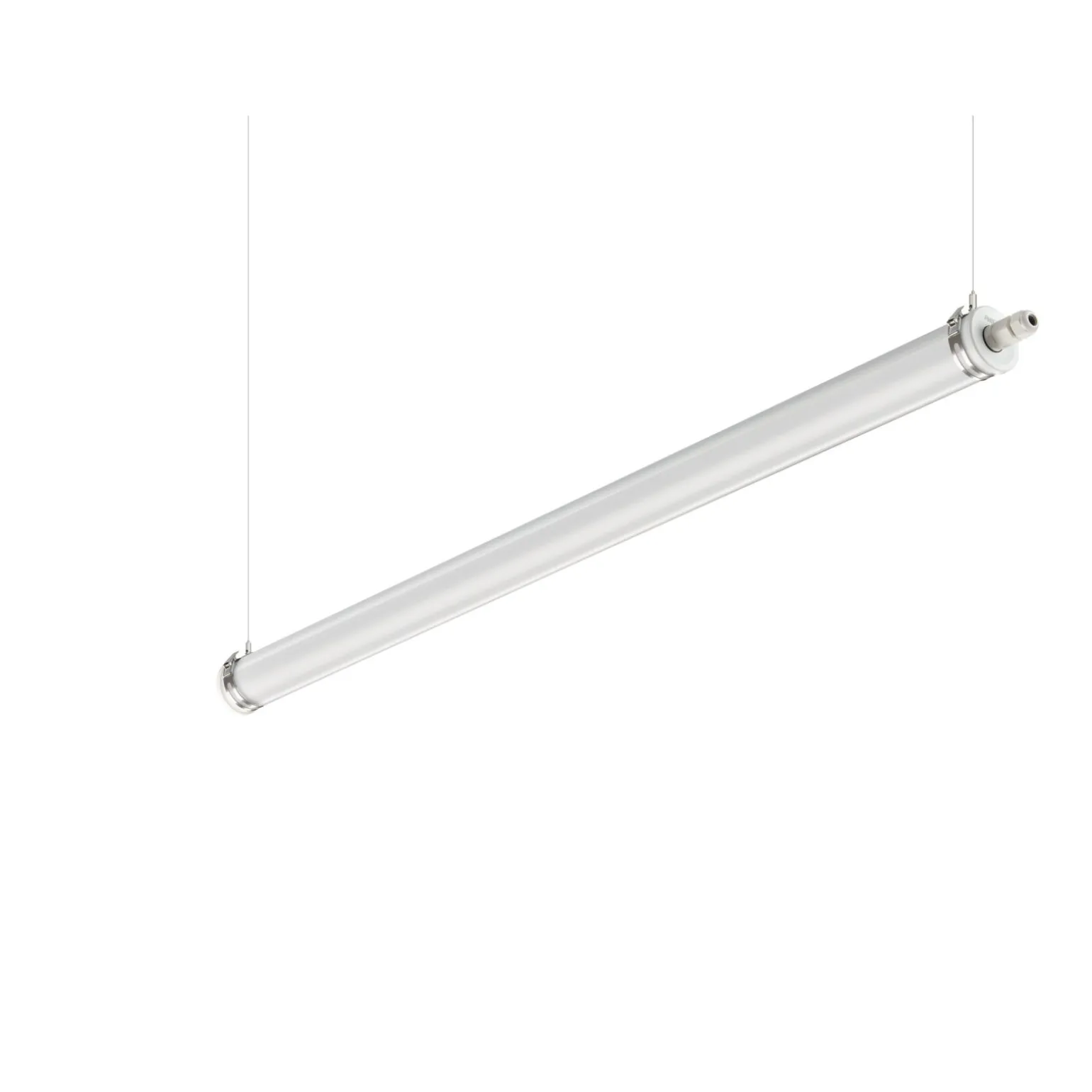 Philips LED Allmänbruksarmatur Vattentät CoreLine Tubular WT210C 28W 3900lm - 840 Kallvit | 150cm