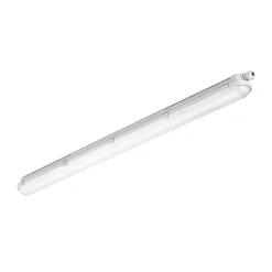 Philips LED Allmänbruksarmatur Vattentät CoreLine WT120C G2 30W 4000lm - 840 Kallvit | 120cm - 3x Kabelgenomföring - Rörelse- Och Ljussensor