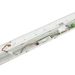 Philips LED Allmänbruksarmatur Vattentät CoreLine WT120C G2 25.5W 3400lm - 840 Kallvit | 150cm - Rörelse- Och Ljussensor