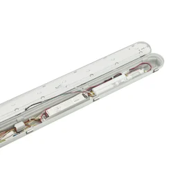 Philips LED Allmänbruksarmatur Vattentät CoreLine WT120C G2 30.5W 3400lm - 840 Kallvit | 150cm - Dali Dimbar - 3 Timmar Nödbelysning
