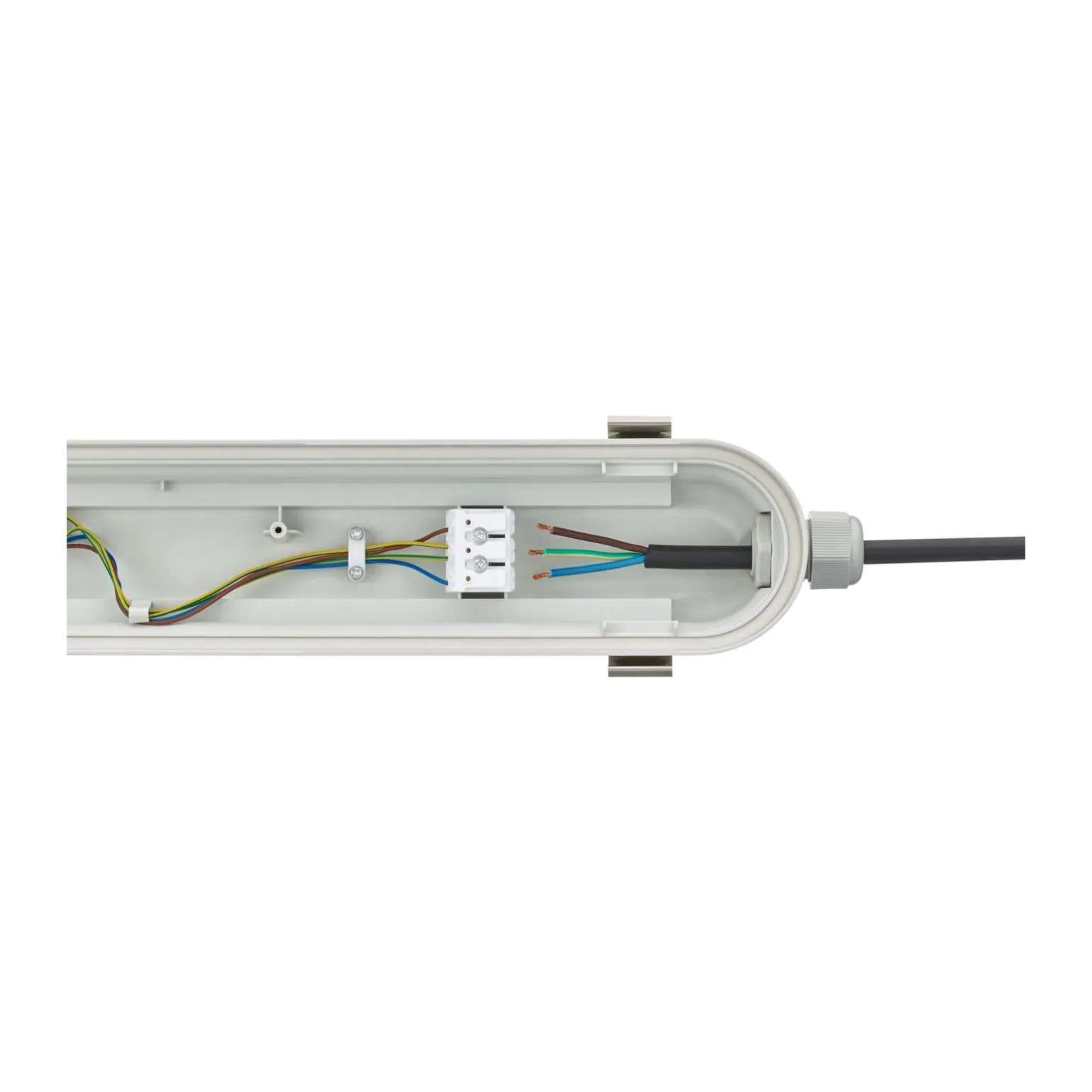 Philips LED Allmänbruksarmatur Vattentät Coreline 62W 10000lm - 840 Kallvit | 150cm - Ersättare 2x58W