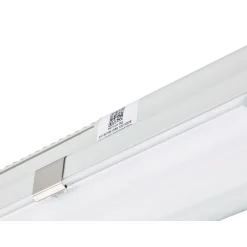 Philips LED Allmänbruksarmatur Vattentät CoreLine WT120C G3 50W 8000lm - 840 Kallvit | 150cm - Interact Dimbar - Kabelgenomföring 3-Fas - Ersättare 2x58W