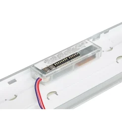Philips LED Allmänbruksarmatur Vattentät CoreLine WT120C G3 37W 6000lm - 840 Kallvit | 150cm - Dimbar - Rörelse- och Ljussensor - Kabelgenomföring 3-Fas - Ersättare 2x58W