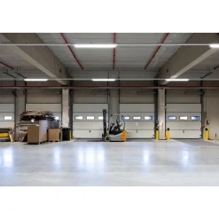 Philips LED Allmänbruksarmatur Vattentät CoreLine WT120C G3 37W 6000lm - 840 Kallvit | 150cm - Dimbar - Rörelse- och Ljussensor - Kabelgenomföring 3-Fas - Ersättare 2x58W