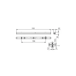 Philips LED Allmänbruksarmatur CoreLine Vit 18W/29.5W 2500lm/4100lm - 830-840 CCT |120cm - Ersättare 2x36W