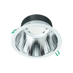 Philips LED Downlight Coreline DN142B Aluminium Vit 10.7W 1200lm 60D - 840 Kallvit | Utskärning 155mm - IP20 - UGR<19 - Dimbar