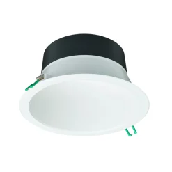 Philips LED Downlight Coreline DN142B Aluminium Vit 20.5W 2350lm 120D - 840 Kallvit | Utskärning 200mm - IP20 - DALI Dimbar - Vit Reflektor