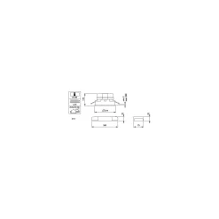Philips LED Downlight LuxSpace Fyrkant DN572B 16.5W 2200lm 80D - 830 Varm Vit | 214mm - Aluminium Reflektor