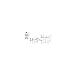 Philips LED Downlight LuxSpace Mini Djup DN561B 9W 1350lm 75D - 840 Kallvit | 164mm - Aluminium Reflektor