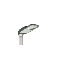 Philips LED Gatubelysning AluRoad Gen2 Pro Mini Aluminium Grå 20.5W 3010lm 5x55x150D - 730 Varm Vit | IP66 - Asymmetrisk