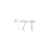 Philips LED gatubelysning CitySoul Gen2 Lyre BPP532 46W 4920lm 50D - 830 Varm Vit | IP66 - Dali Dimbar