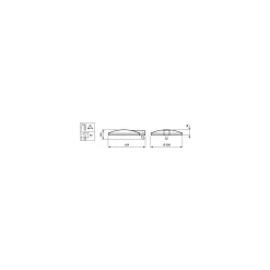 Philips LED gatubelysning CitySoul Gen2 Mini BPP530 46.5W 5100lm 50D - 830 Varm Vit | IP66 - Dali Dimbar