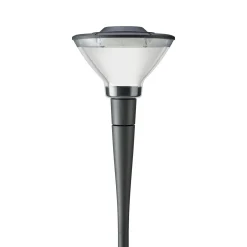 Philips LED gatubelysning Lykta City Charm Kon BDS491 Grå 53W 5670lm 360D - 730 Varm Vit | IP66 - Symmetrisk