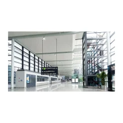 Philips LED Highbay BY122P Coreline G5 Aluminium Grå 205W 30000lm 85x85D - 840 Kallvit | IP65 - Dali Dimbar