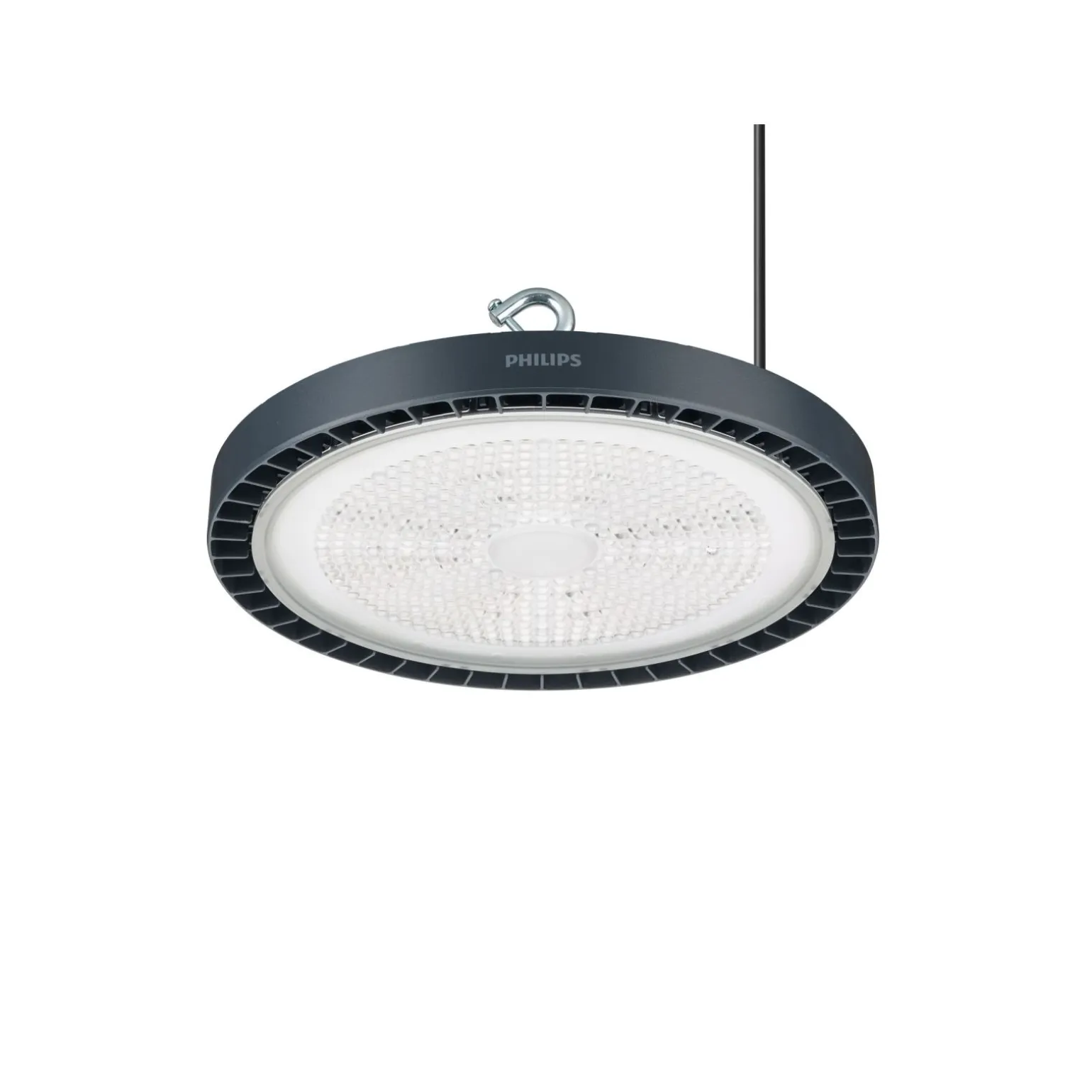 Philips LED Highbay BY122P Coreline G5 Aluminium Grå 168W 25000lm 55D - 840 Kallvit | IP65 - Dali Dimbar