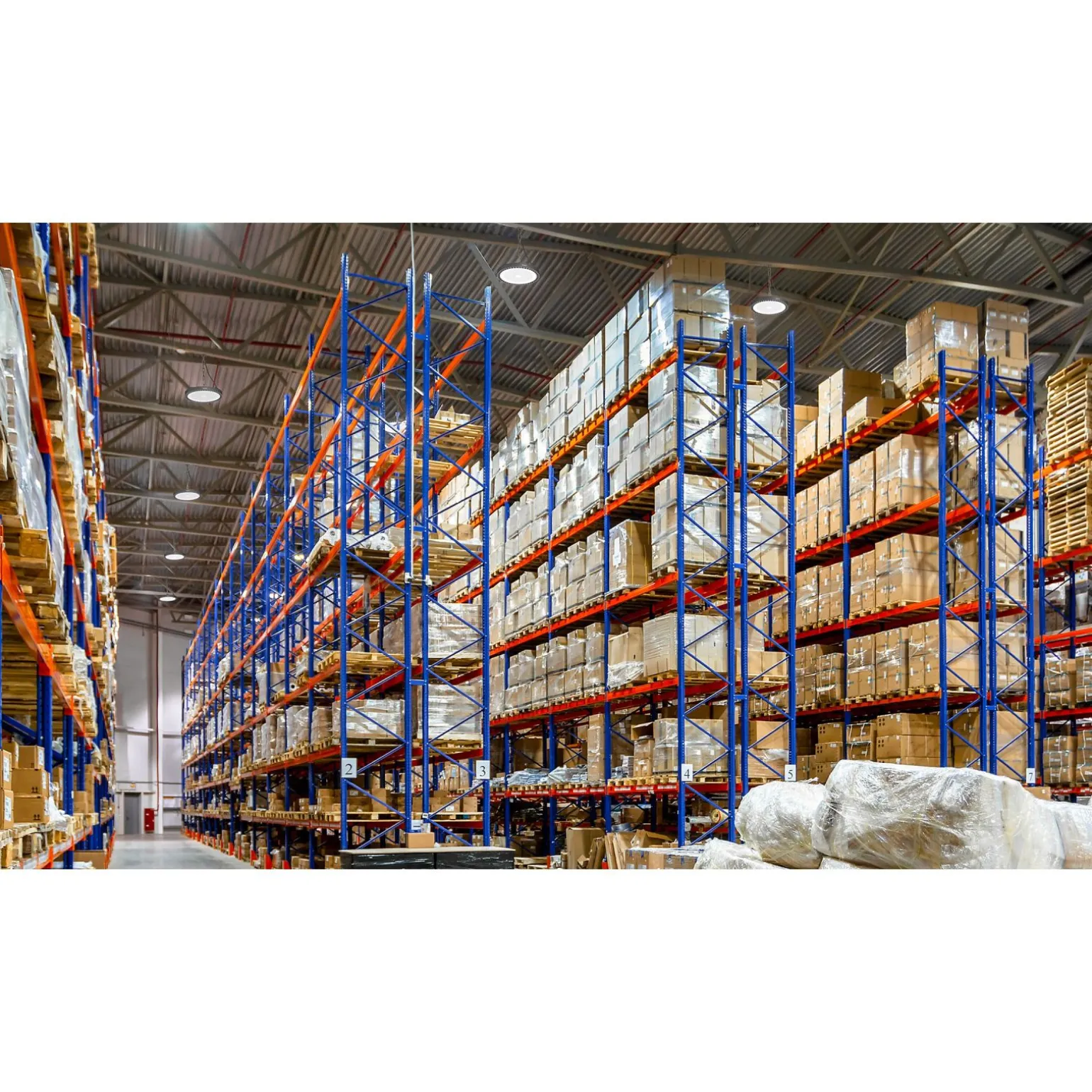 Philips LED Highbay BY122P Coreline G5 Aluminium Grå 168W 25000lm 55D - 840 Kallvit | IP65 - Dali Dimbar
