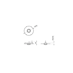 Philips LED Highbay CoreLine Aluminium Grå 137W 25000lm 55D - 840 Kallvit | IP65 - Dimbar, Interact
