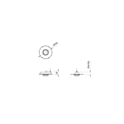 Philips LED Highbay CoreLine Aluminium Grå 110W 20000lm 55D - 840 Kallvit | IP65 - Dimbar, Interact