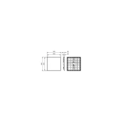 Philips LED Panel CoreLine RC132V 22/31W 2900-4300lm - 830-835-840 CCT | 60x60cm - UGR <19 - Justerbara Watt