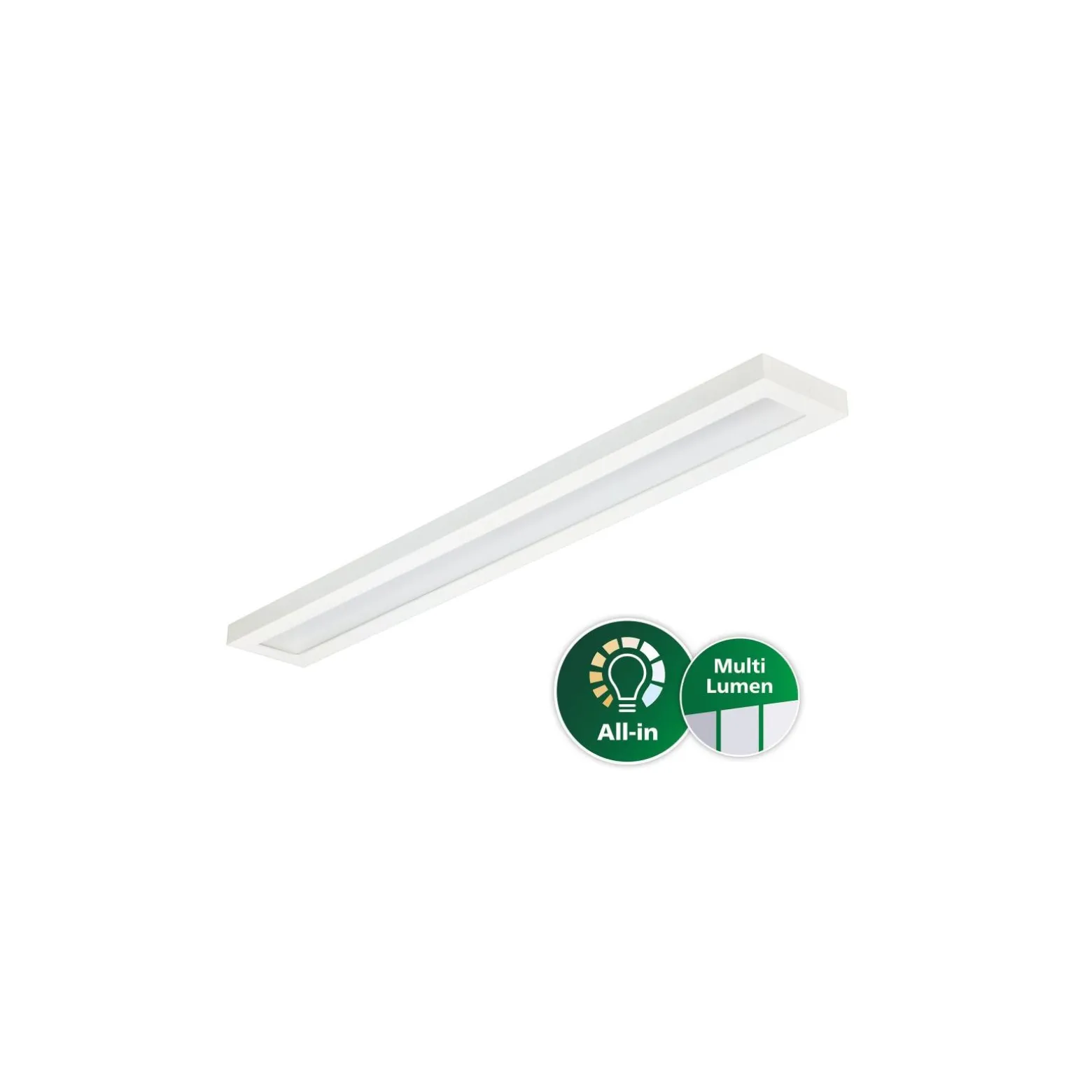 Philips LED Panel CoreLine SM136V G4 43.5W 6500lm - 830 Varm Vit | 157x20cm - UGR<19